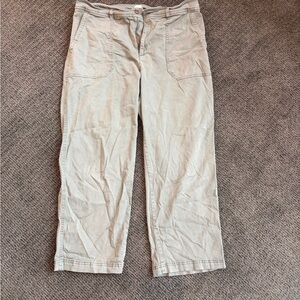 GAP Olive Green Girlfriend Khaki Pants